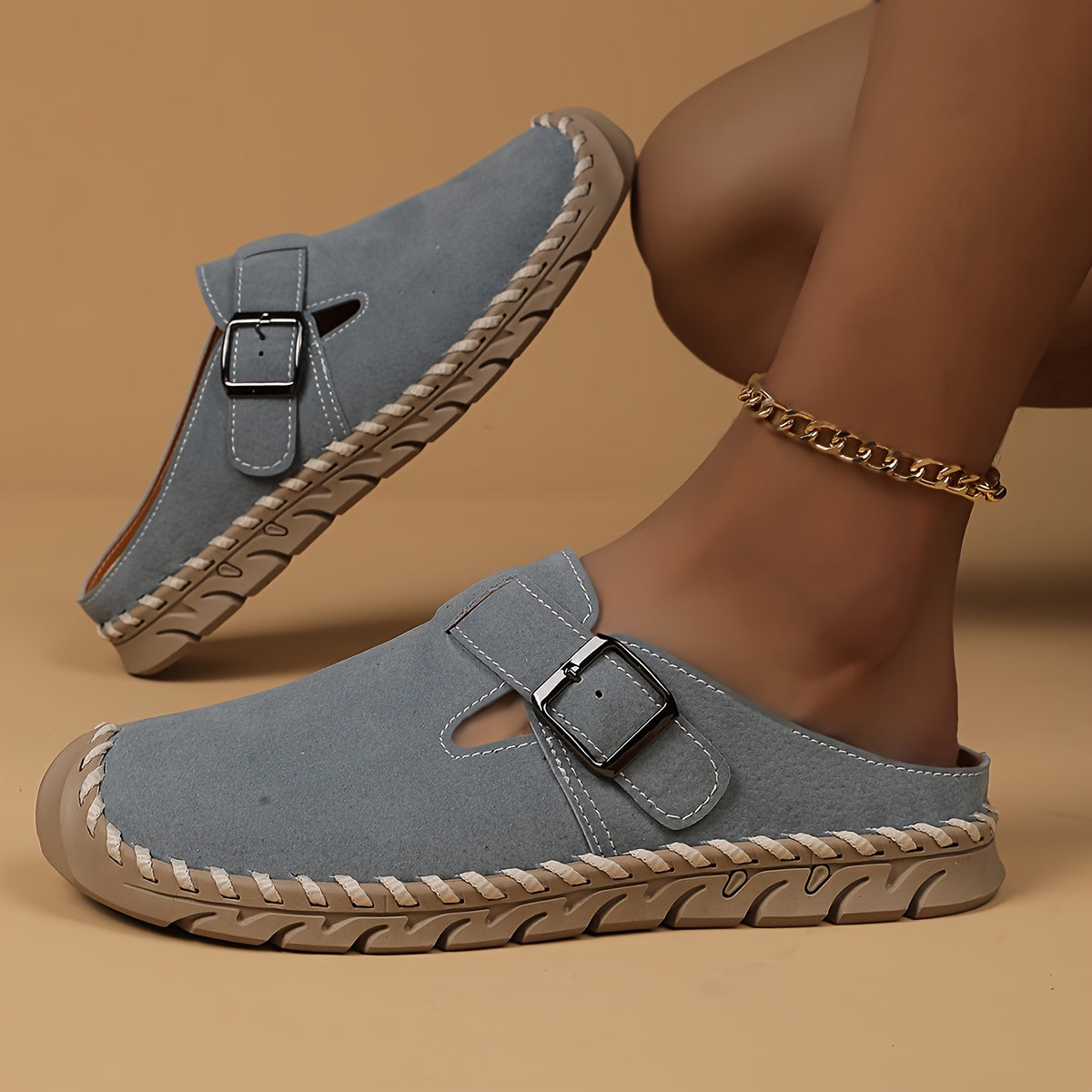Marly – Comfort Mule with Buckle, view 10