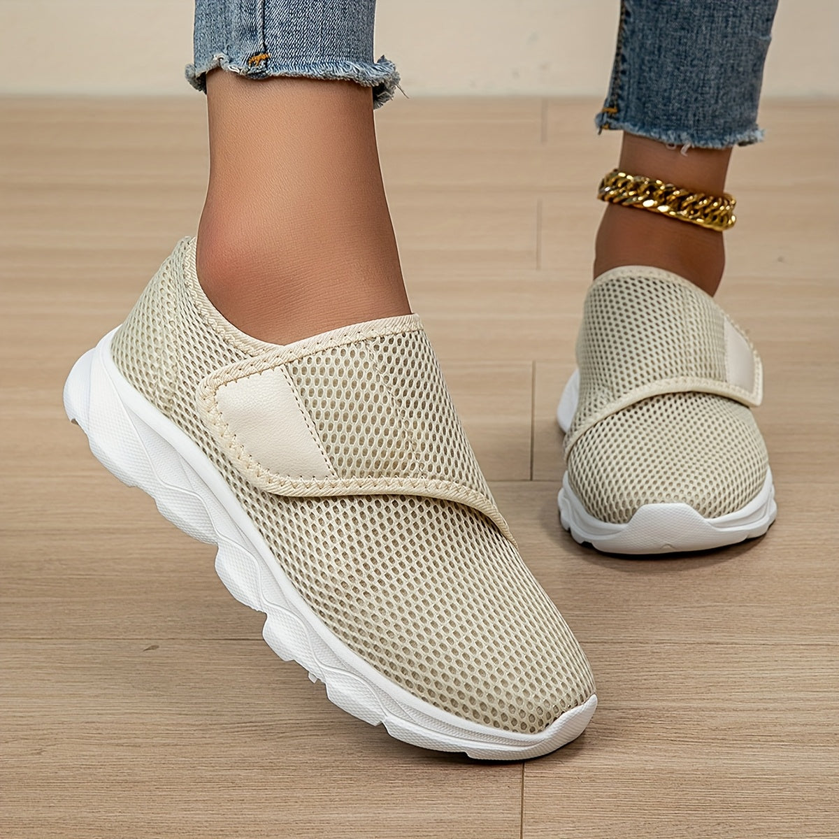 Els – Wide-Fit Comfort Shoe with Adjustable Strap, view 5