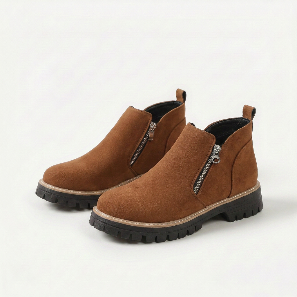 Frida – Platform Ankle Boot with Chunky Sole, view 3