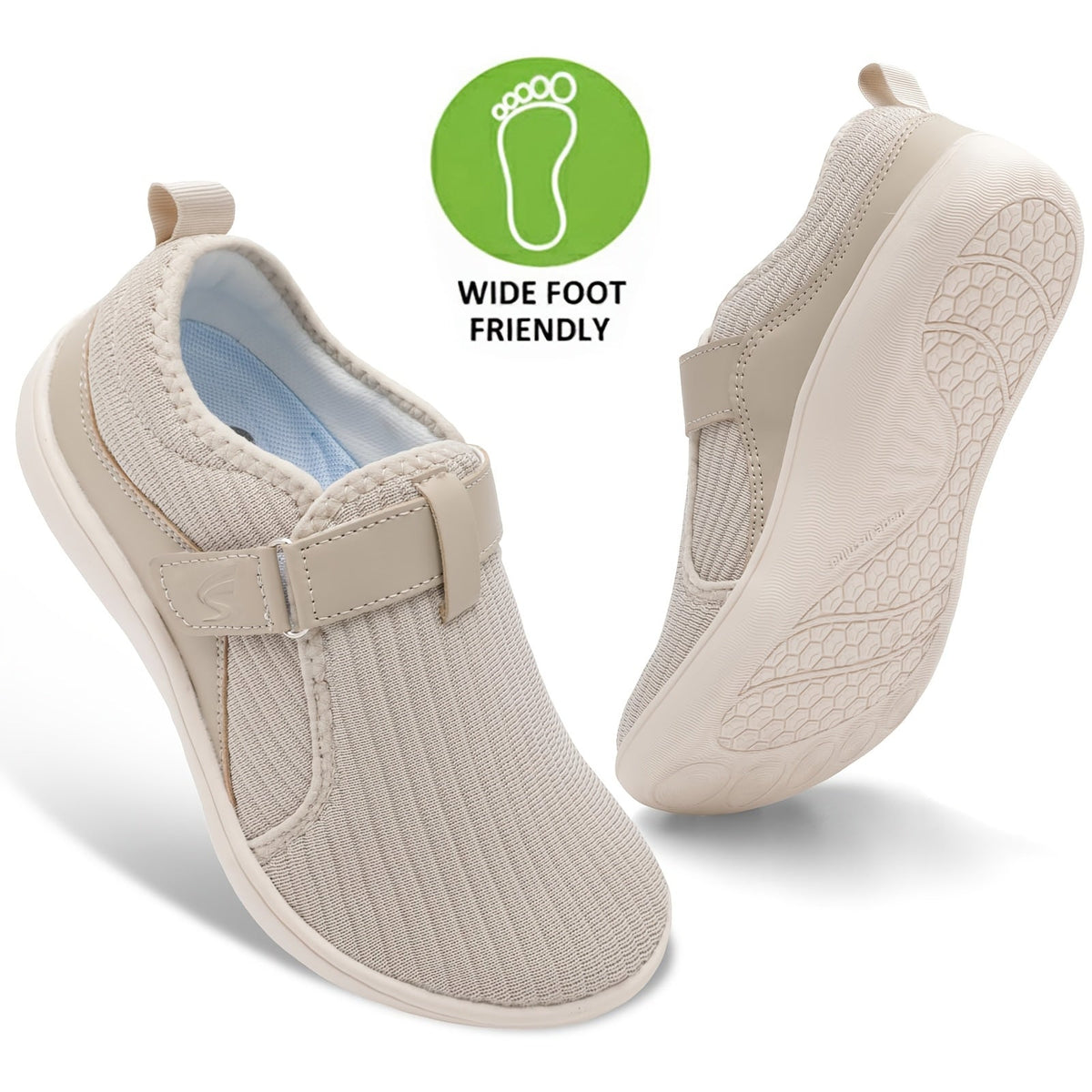 Anke – Wide-Fit Comfort Sneaker with Adjustable Strap, view 14
