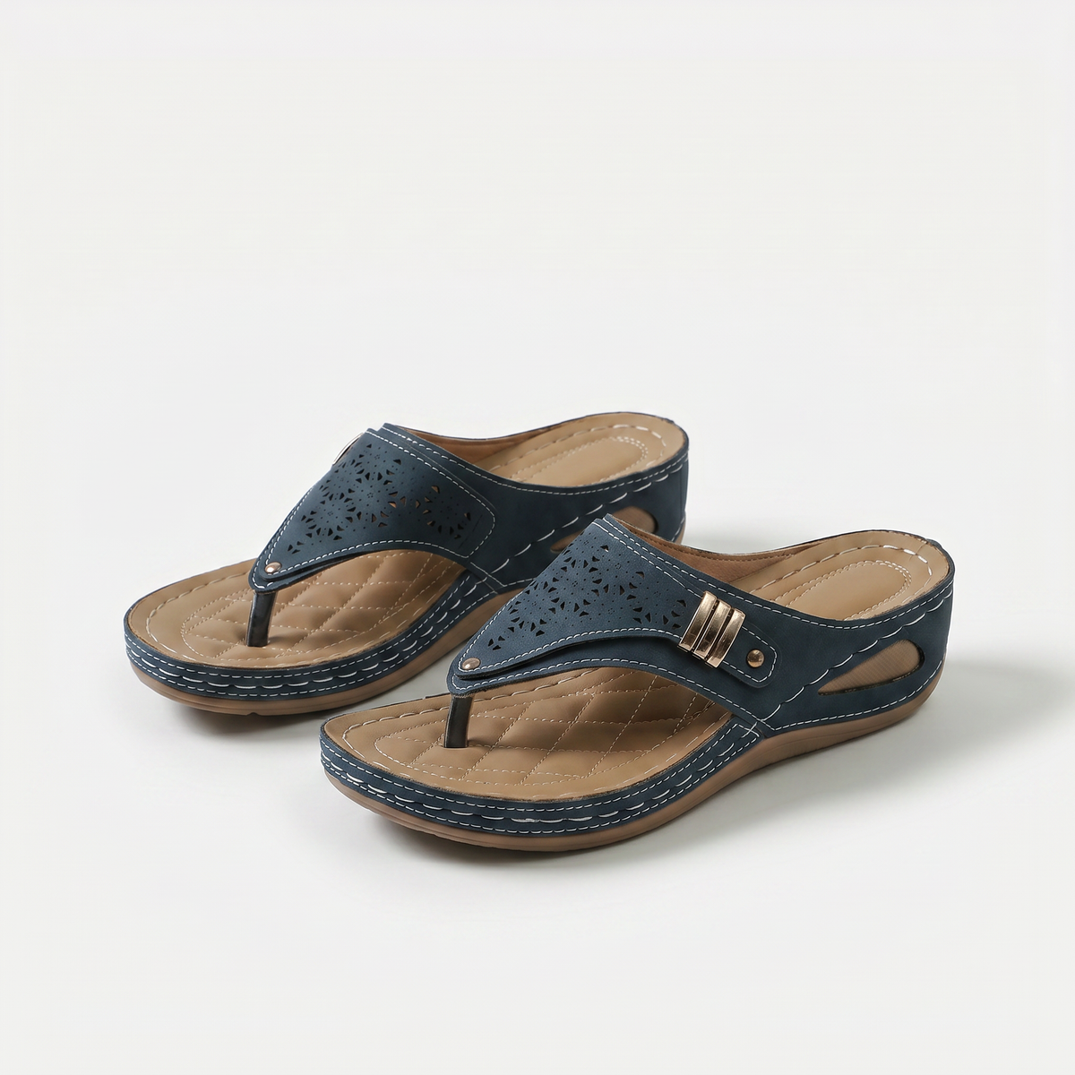 Élodie – Wedge Toe-Post Sandal, view 12