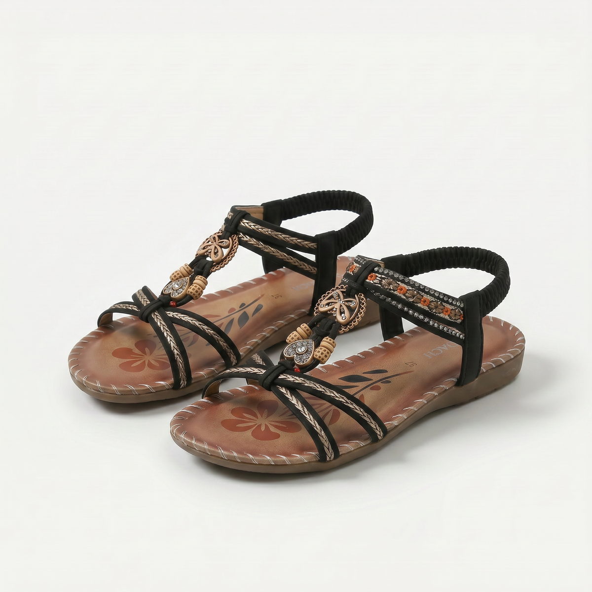 Nada – Ibiza-Style Comfort Sandal, view 9