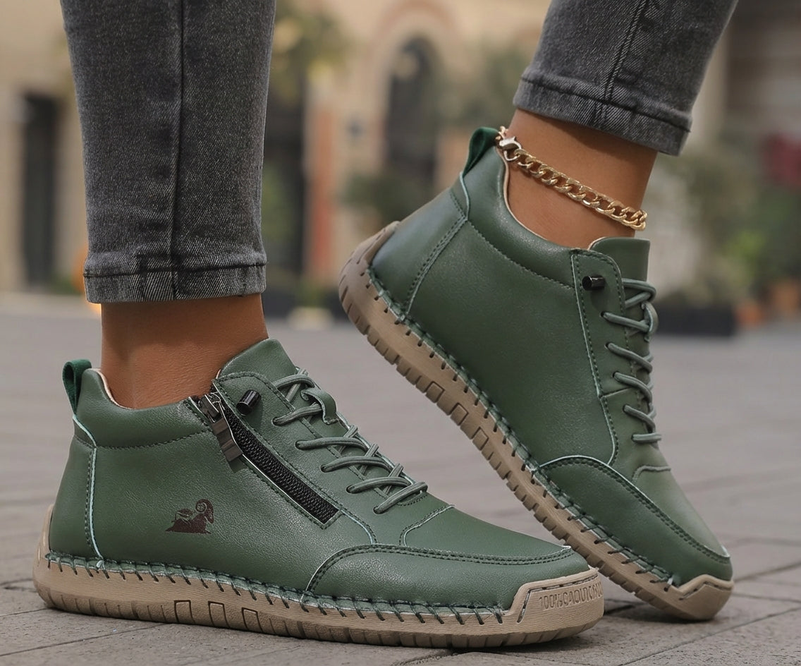 Mila – Comfort Sneaker with Side Zip, view 18