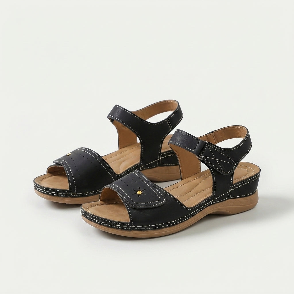 Liana – Lightweight Sandal with Hook-and-Loop Straps, view 7