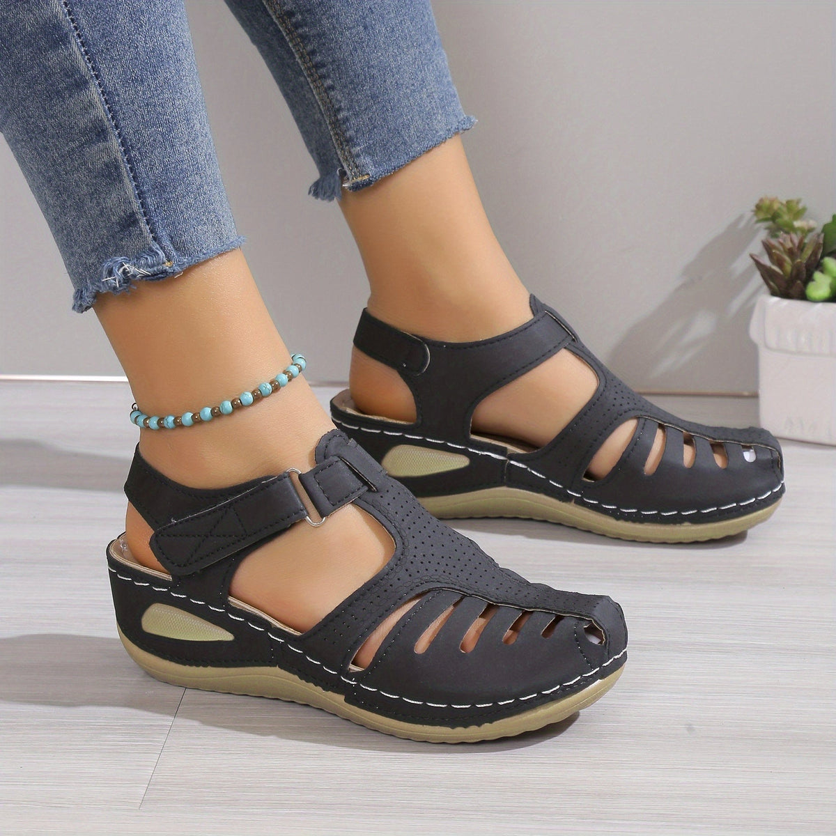 Leni – Comfort Sandal with Gentle Lift, view 12