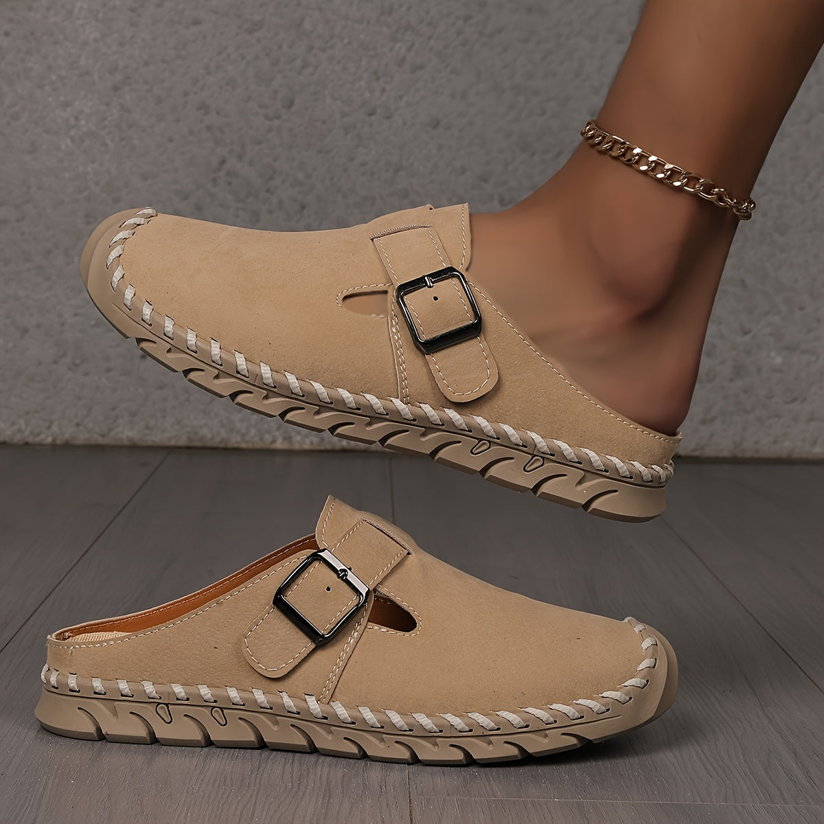 Marly – Comfort Mule with Buckle, view 2