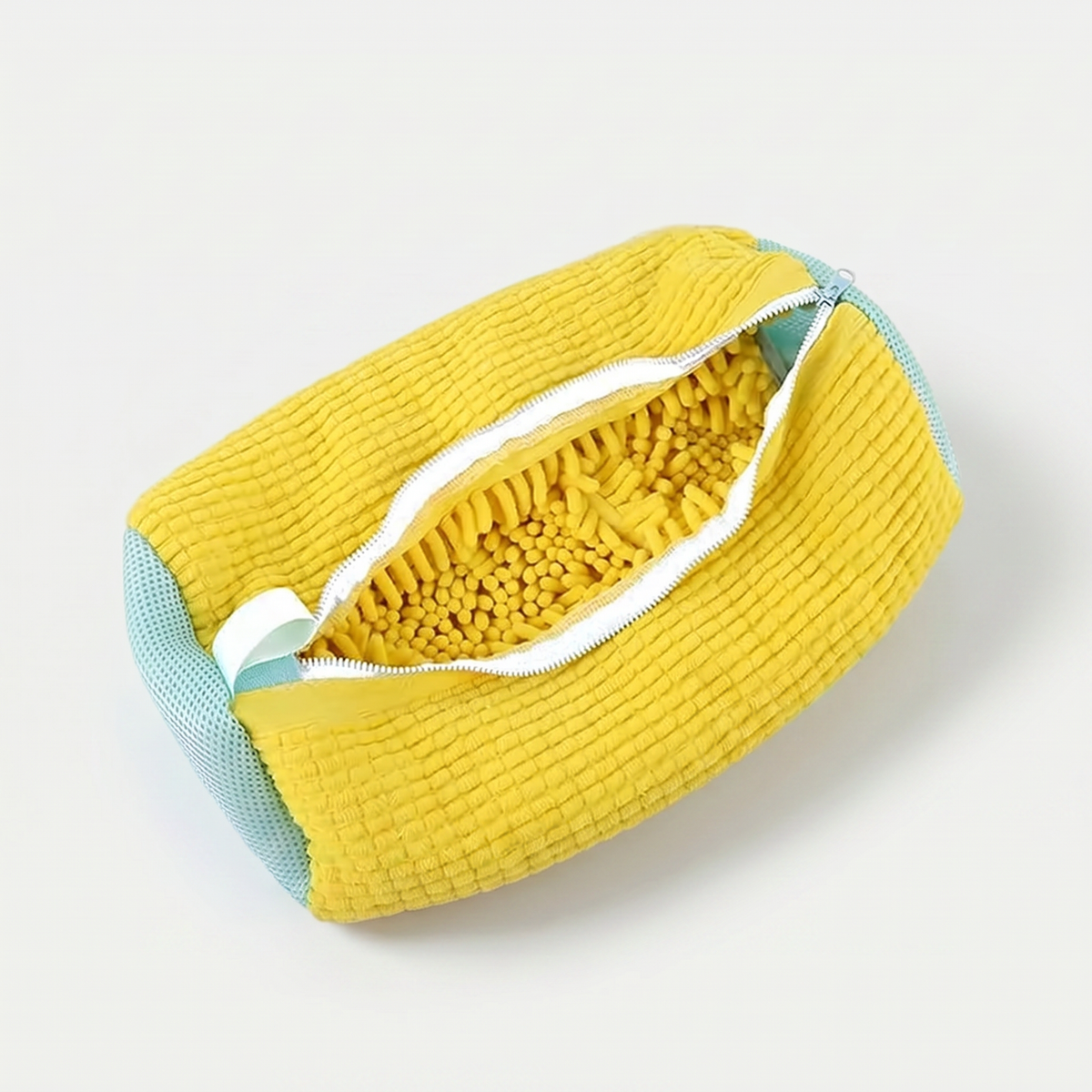 Shoe Washing Bag with Soft Bristles