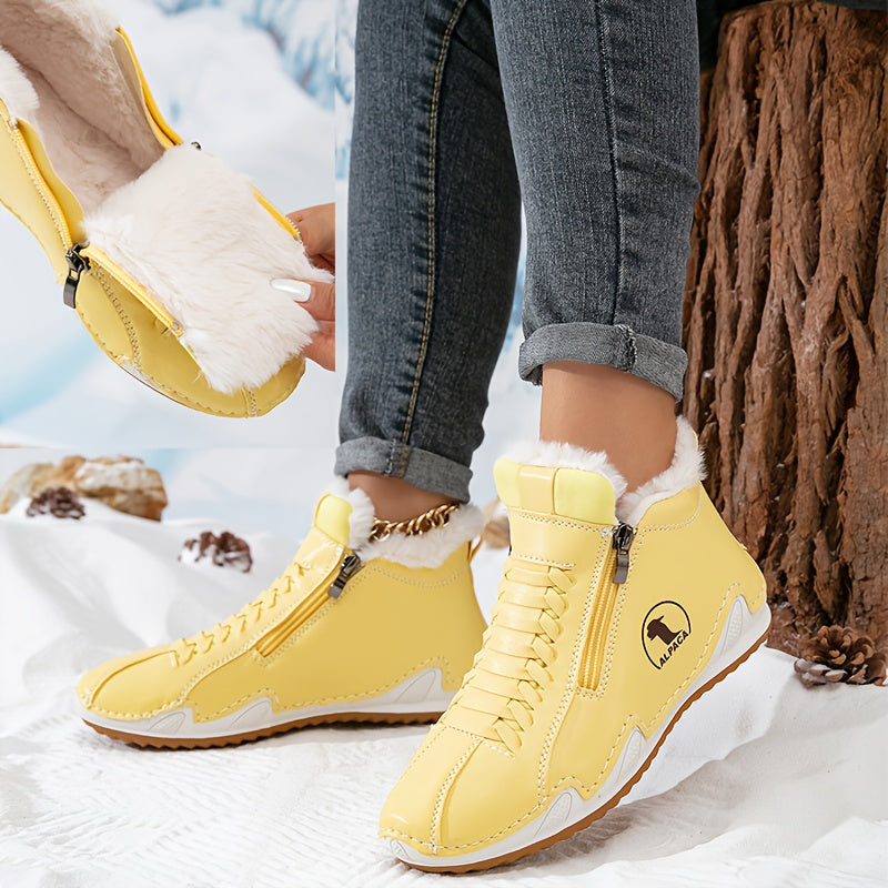 Lotta – Lined Ankle Boot with Zip & Laces, view 14