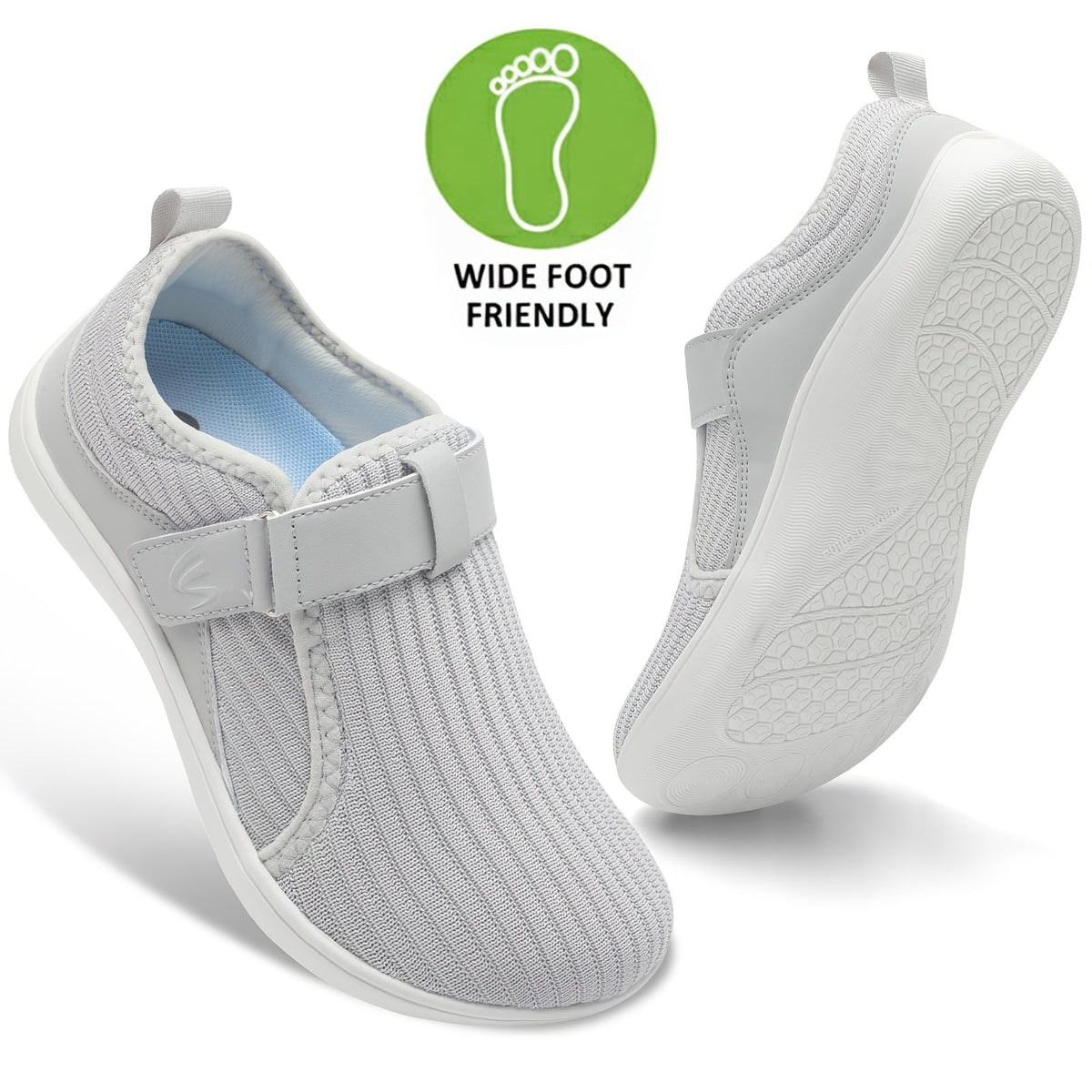Anke – Wide-Fit Comfort Sneaker with Adjustable Strap, view 15