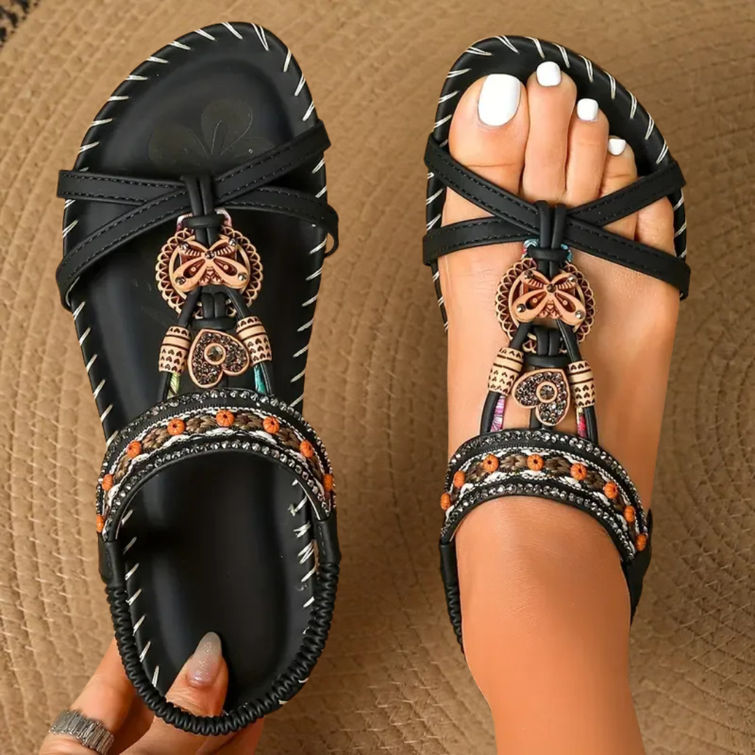 Nada – Ibiza-Style Comfort Sandal, view 2