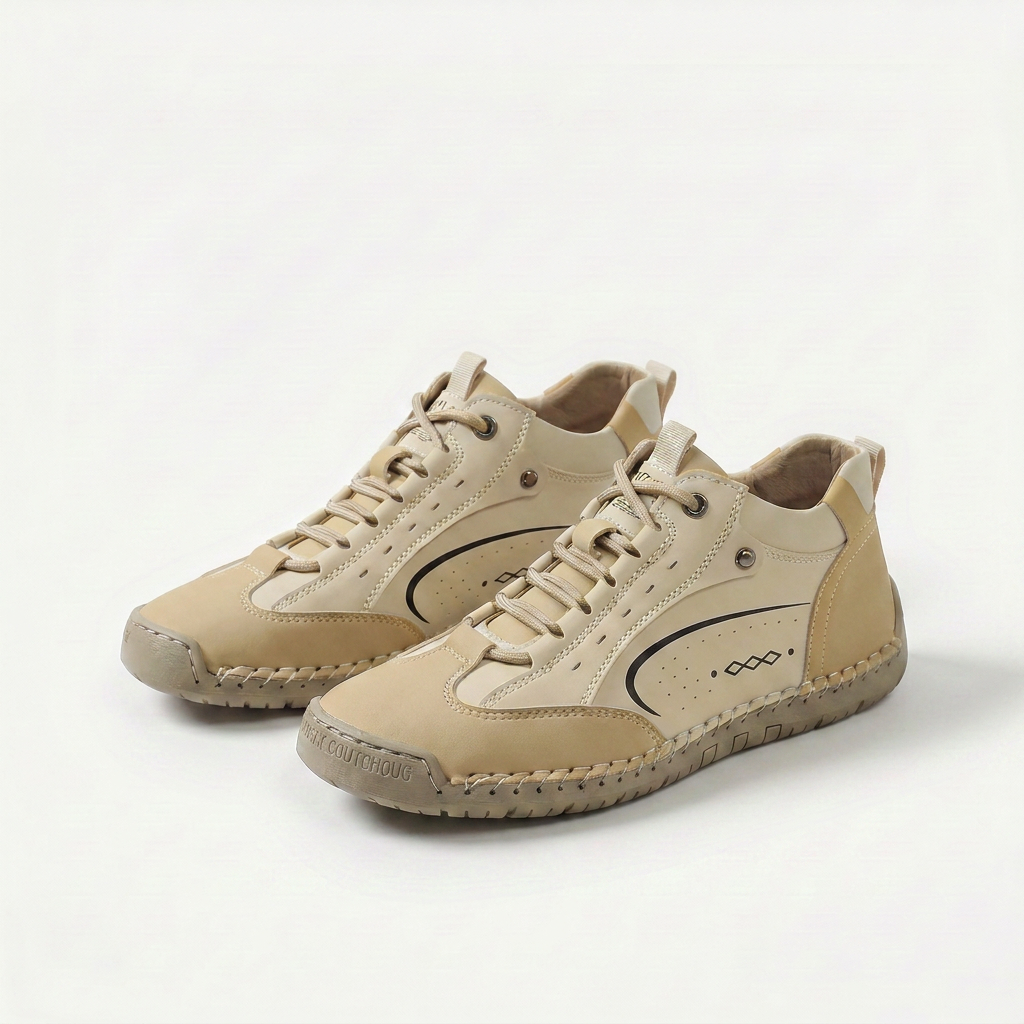 Romy – Soft Mid-Top Sneaker in Pastel Tones, view 4