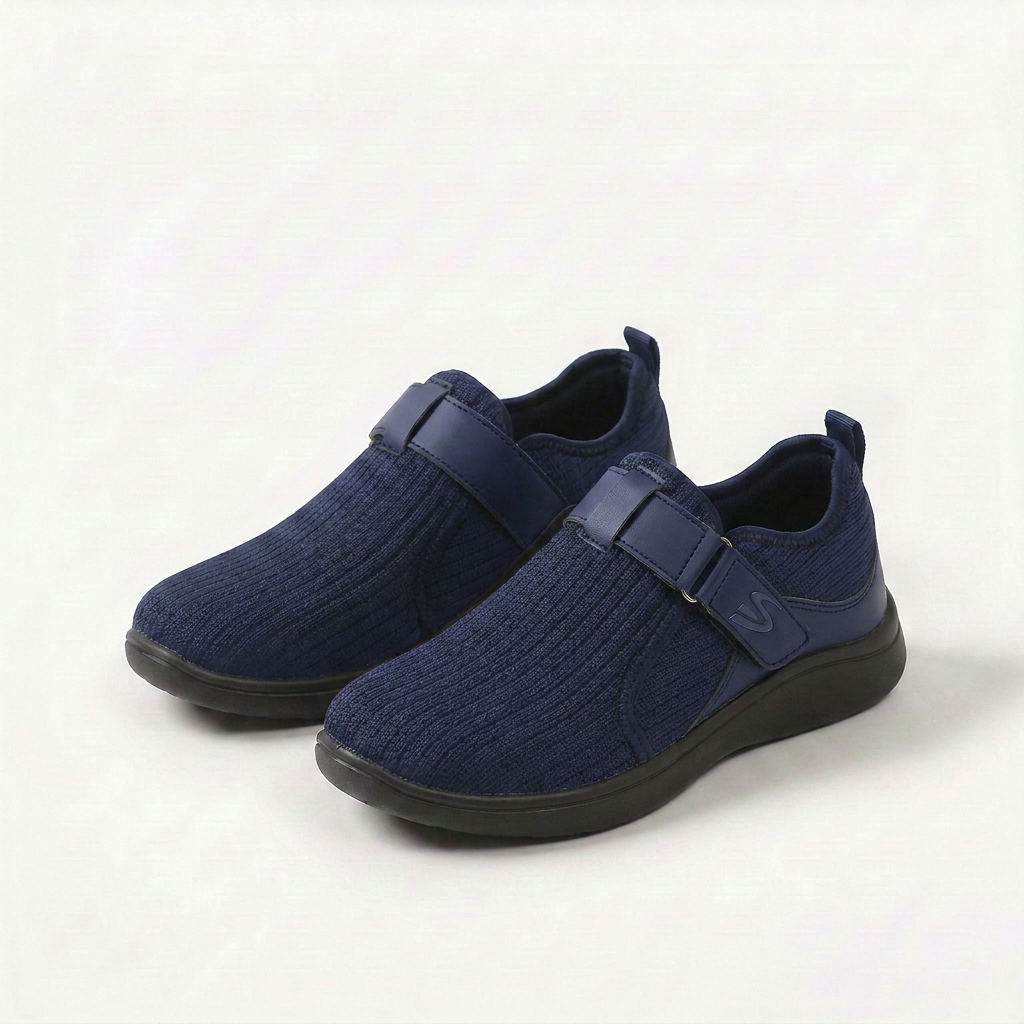 Anke – Wide-Fit Comfort Sneaker with Adjustable Strap, view 3