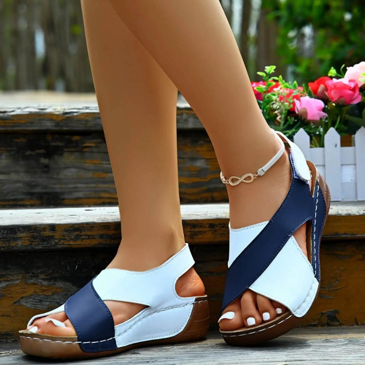 Nicole – Open-Toe Comfort Sandal, view 7
