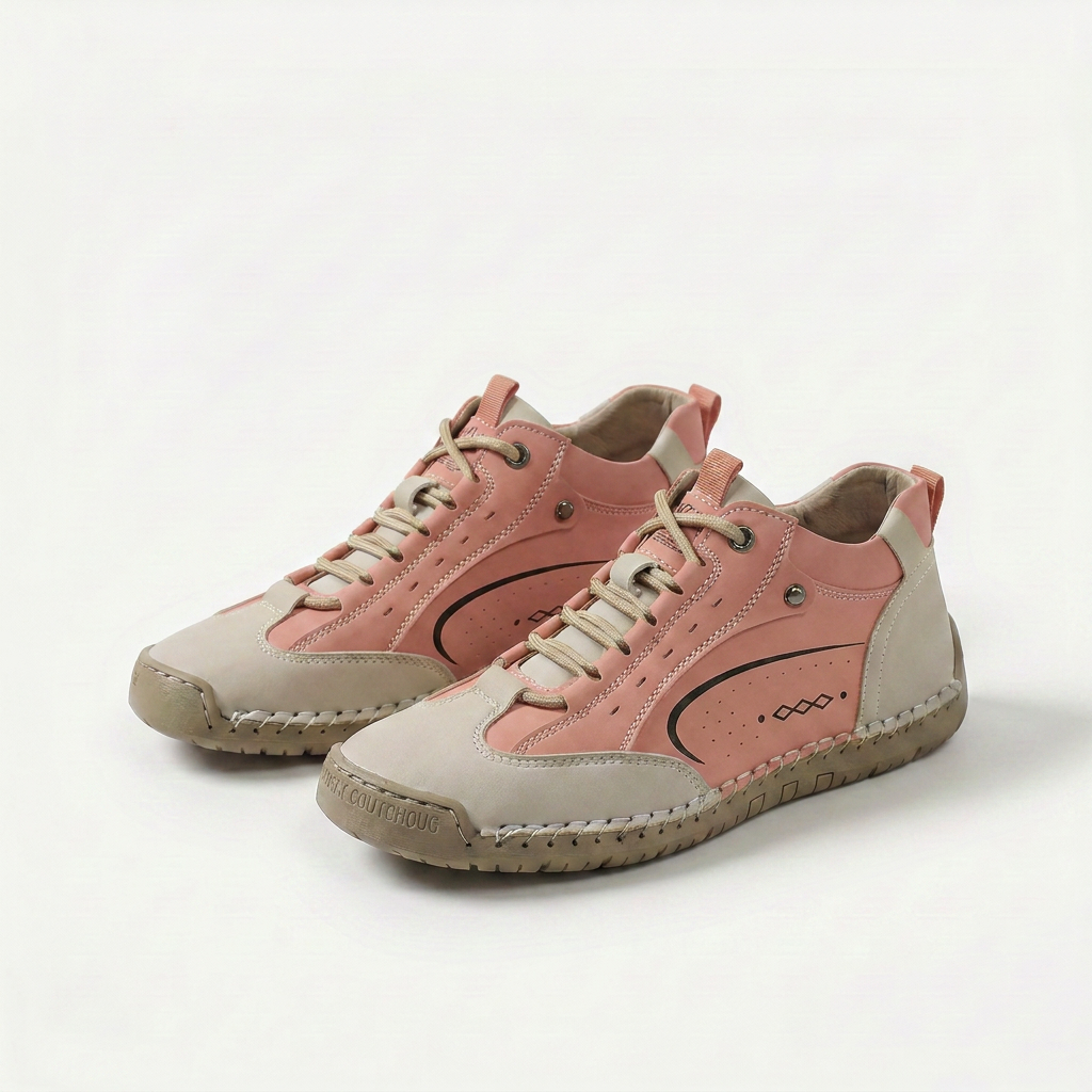 Romy – Soft Mid-Top Sneaker in Pastel Tones, view 5