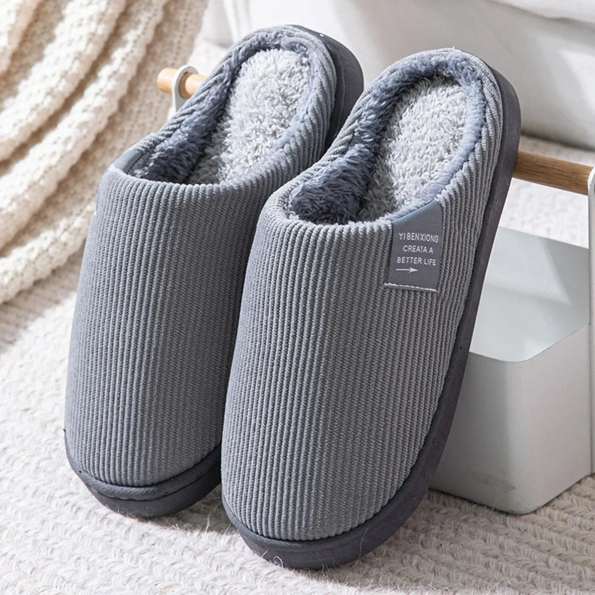 Hera – Plush Winter Slipper, view 4