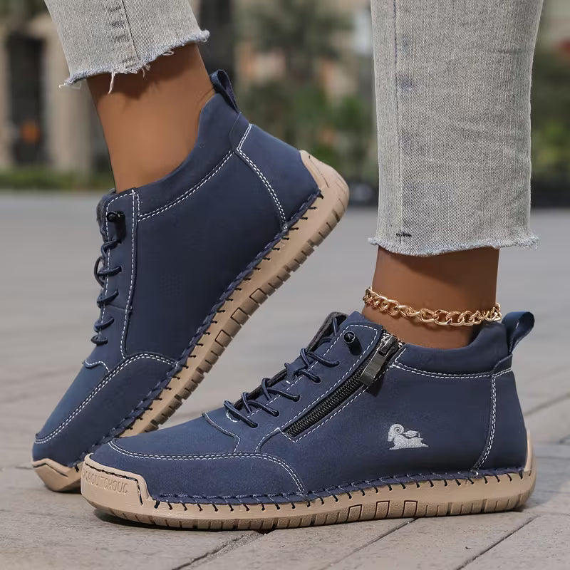 Mila – Comfort Sneaker with Side Zip, view 30