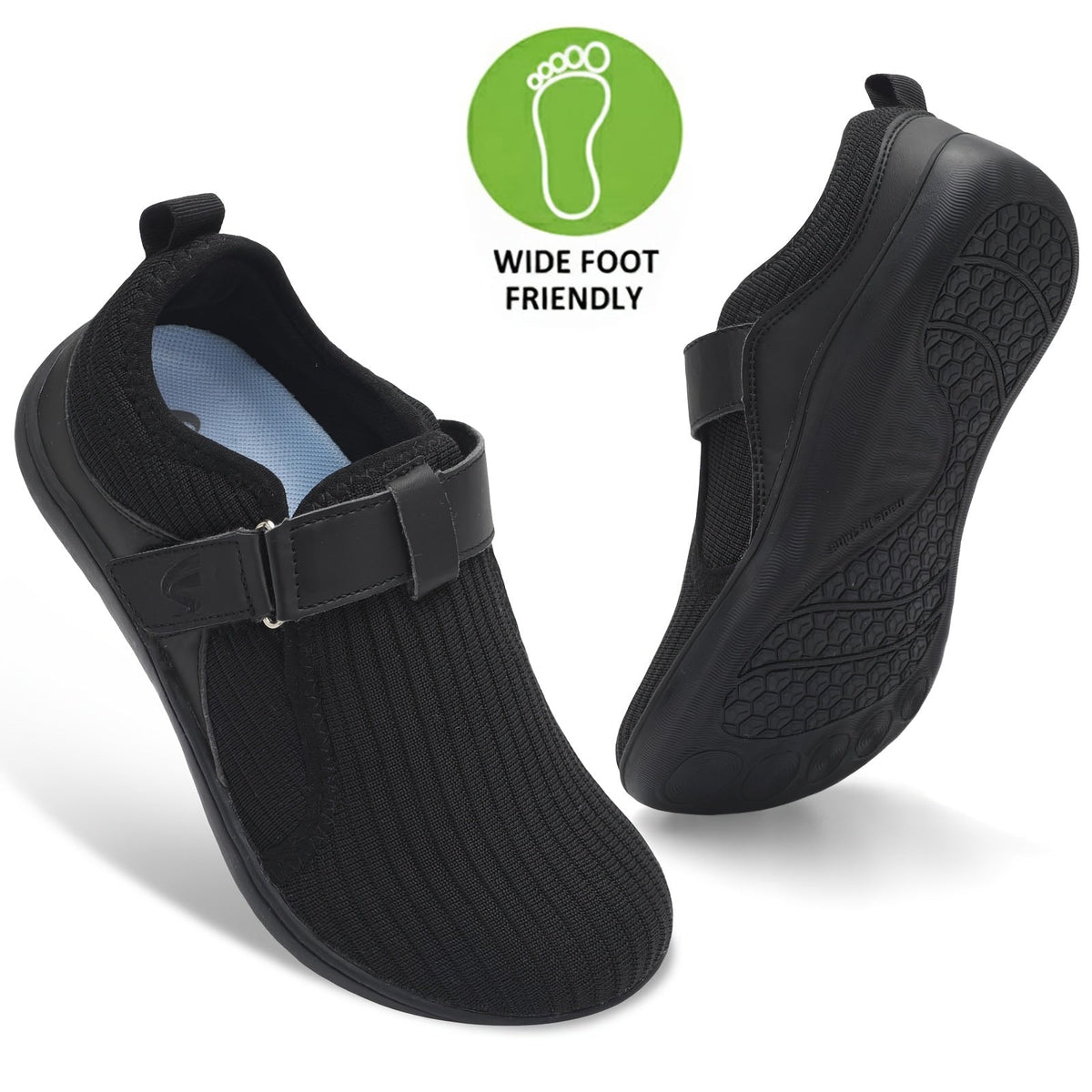 Anke – Wide-Fit Comfort Sneaker with Adjustable Strap, view 13