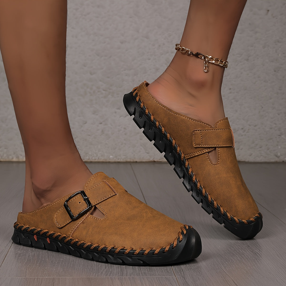 Marly – Comfort Mule with Buckle, view 12