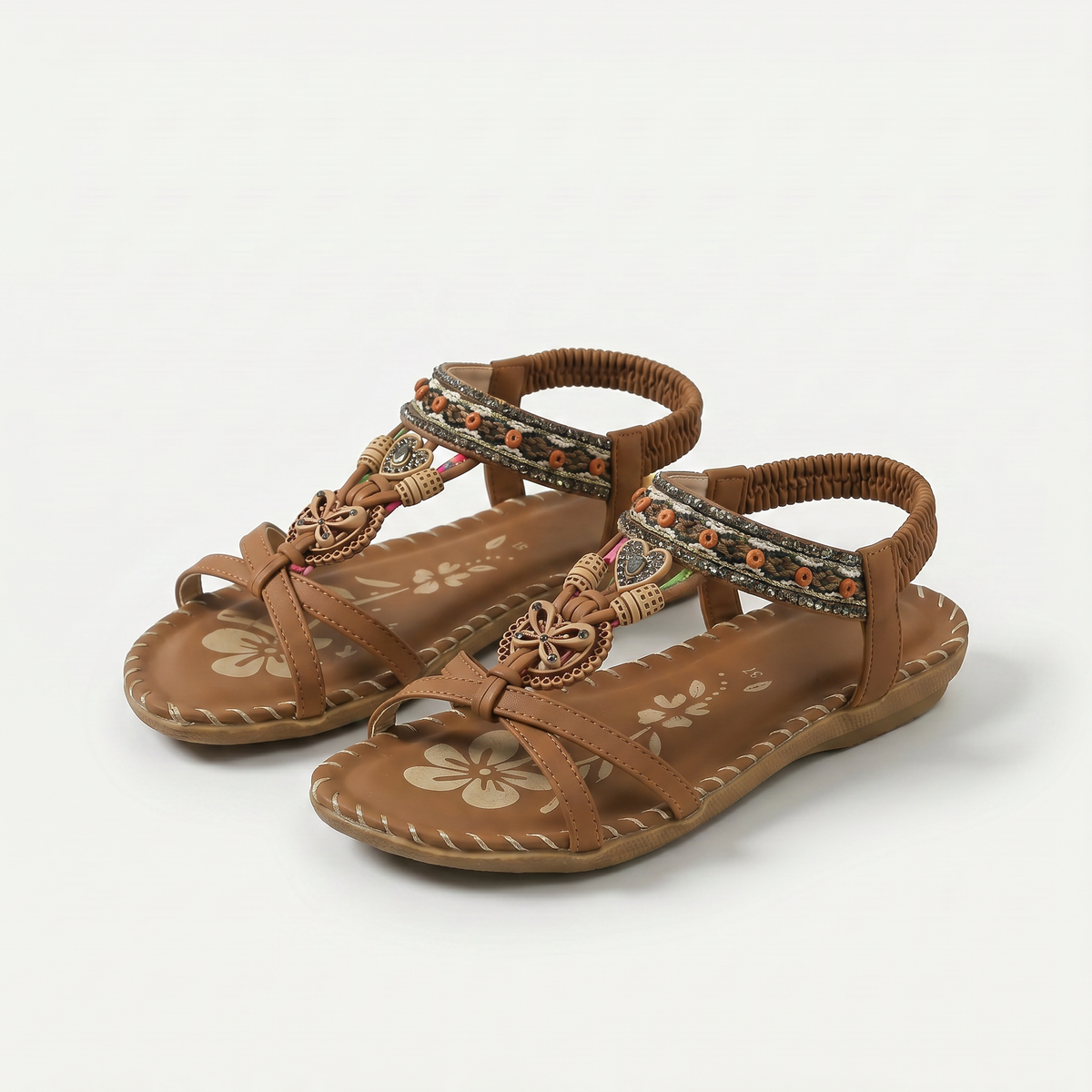 Nada – Ibiza-Style Comfort Sandal, view 7