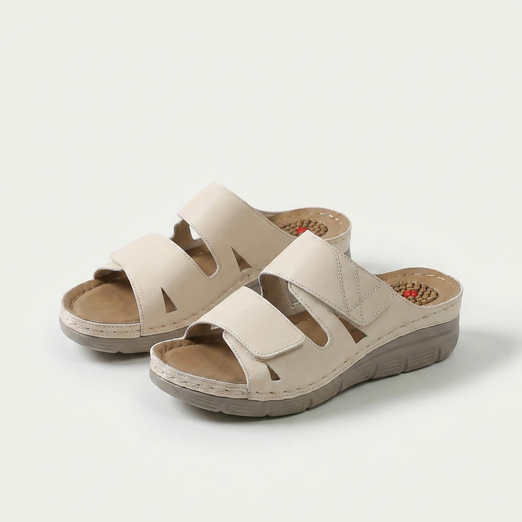 Dalia – Comfort Sandal with Textured Footbed, view 4