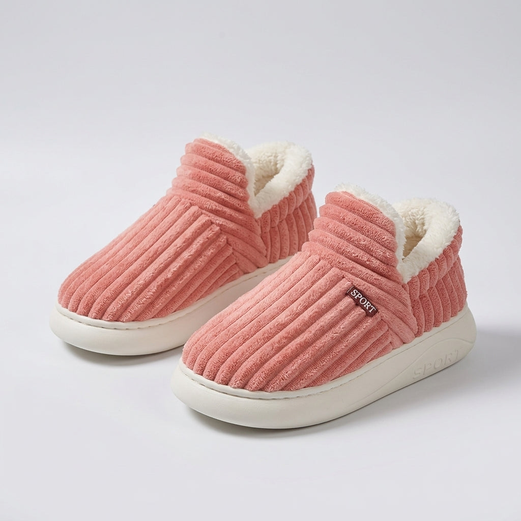 Vera – Knitted Slipper with Warm Lining