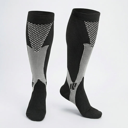 Knee-High Compression Socks – Black