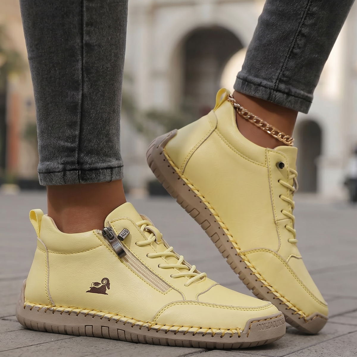 Mila – Comfort Sneaker with Side Zip, view 24